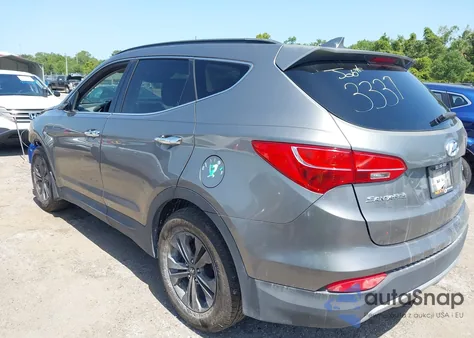 2014 Hyundai Santa Fe Sport 2.4L from USA, damaged, VIN 5XYZU3LBXEG180356